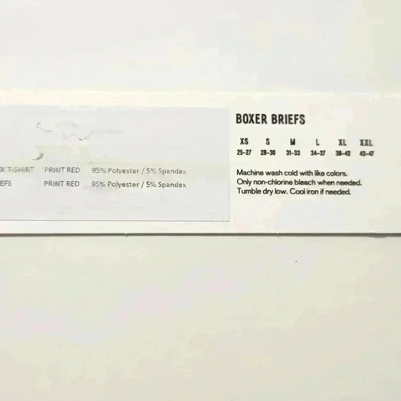 Crew Neck T-Shirt & Boxer Briefs Set - Picture 5 of 8